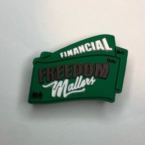 5/$10 Financial freedom matters crocs charm